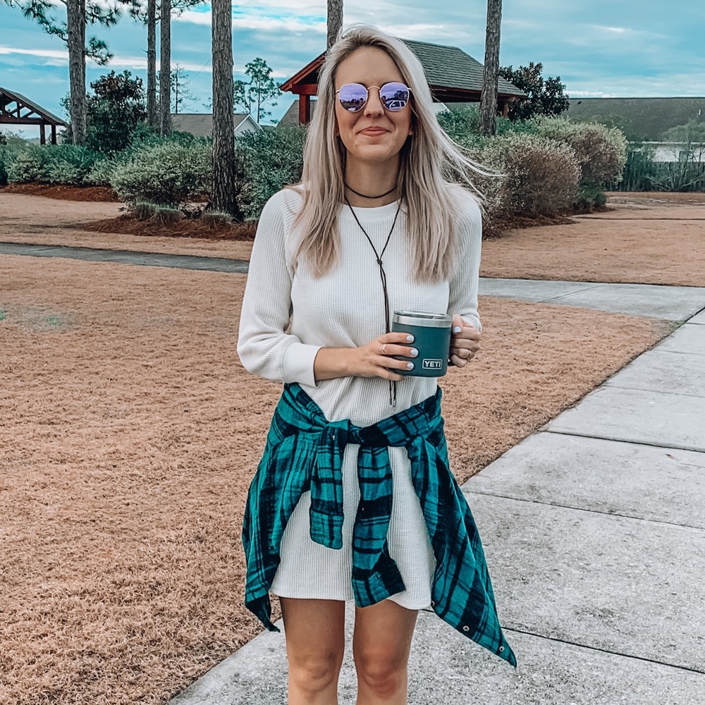 Thermal tunic dress